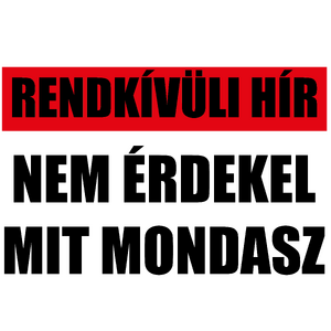 Rendkívüli hír